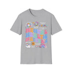 Mental Health Matters T-Shirt — Retro Rainbow Positivity Tee
