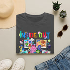 Inside Out Characters T‑Shirt — Colorful Pixar Emotion Graphic Tee