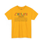 Juneteenth Unisex Heavy Cotton Tee, Celebrate Freedom, African American History Shirt, Equality Apparel, Juneteenth Gift, Community Unity