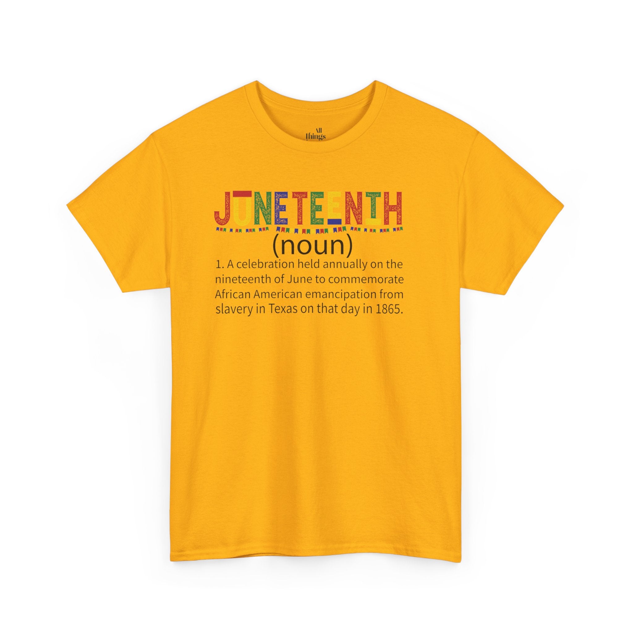 Juneteenth Unisex Heavy Cotton Tee, Celebrate Freedom, African American History Shirt, Equality Apparel, Juneteenth Gift, Community Unity