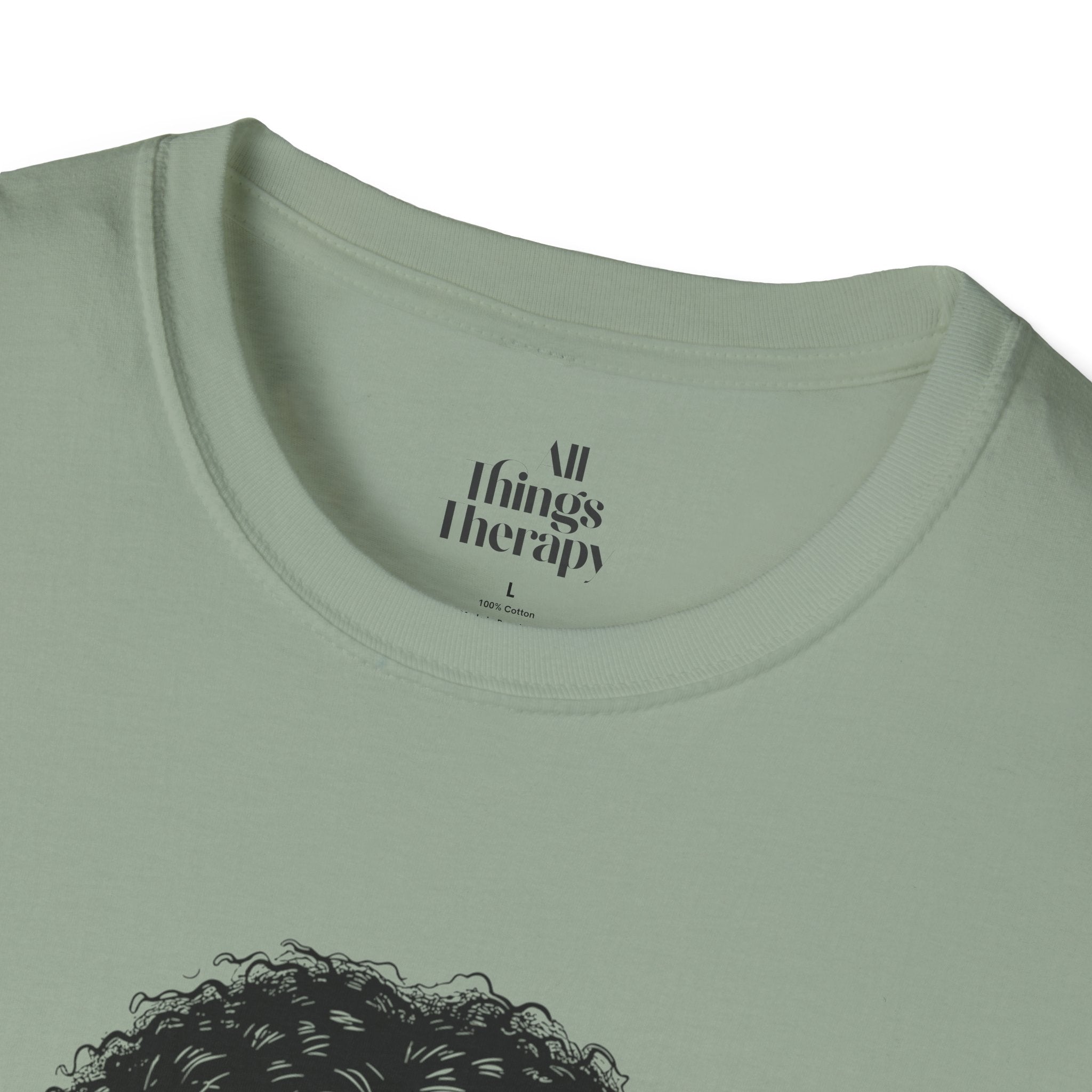 Mental Health Awareness Unisex Softstyle T-Shirt - Positive Vibes Tee