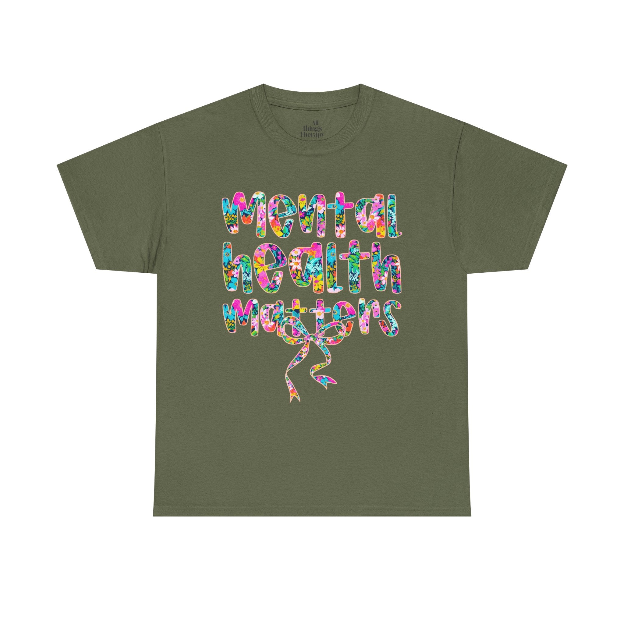 Mental Health Matters T-Shirt — Colorful Support Tee