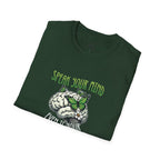 Speak Your Mind Graphic T-Shirt | Unisex Softstyle Tee for Self-Expression