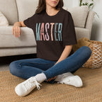 Master of Social Work Tee — Retro Pastel MSW Shirt for Social Workers