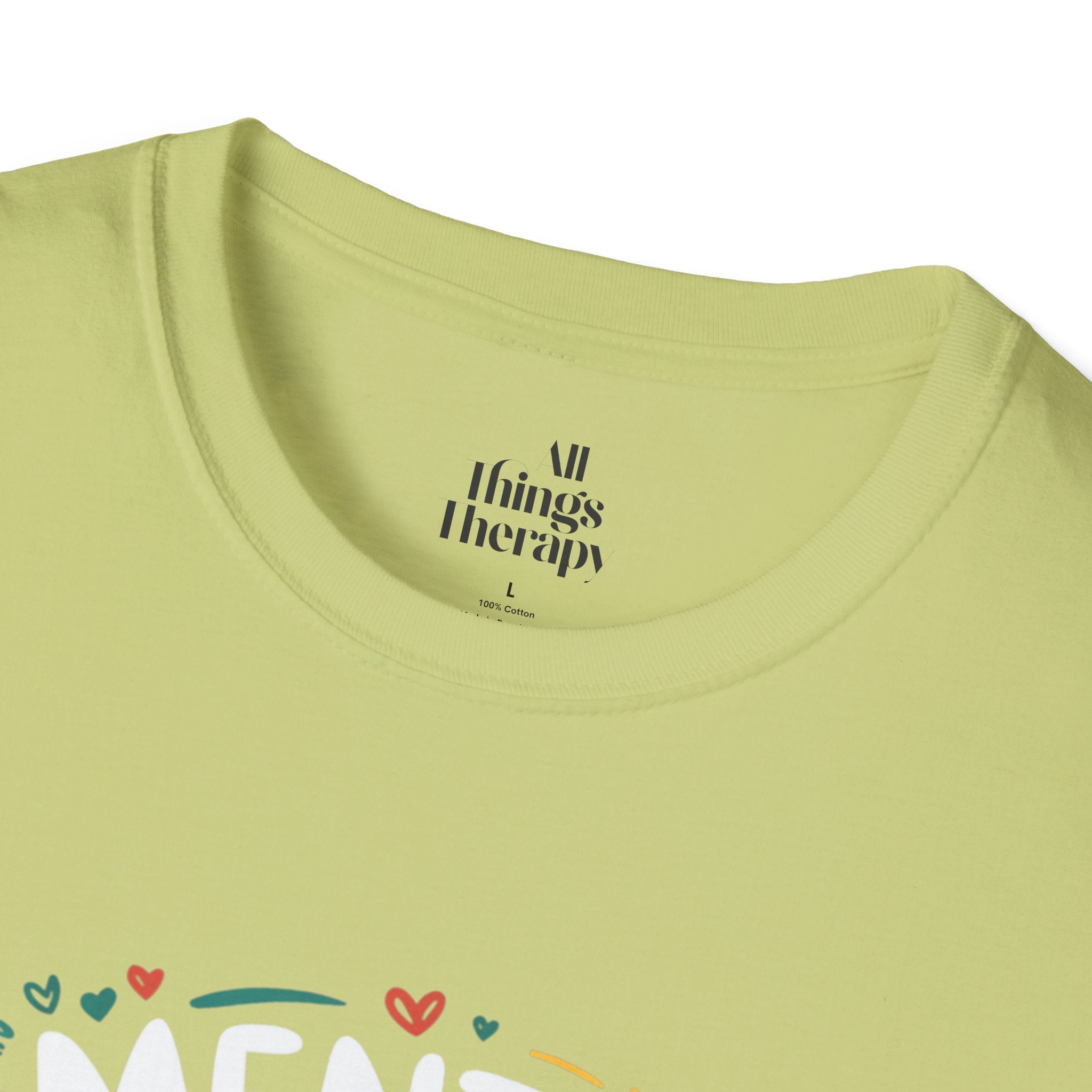 Mental Health Matters Unisex Softstyle T-Shirt | Support Mental Wellbeing