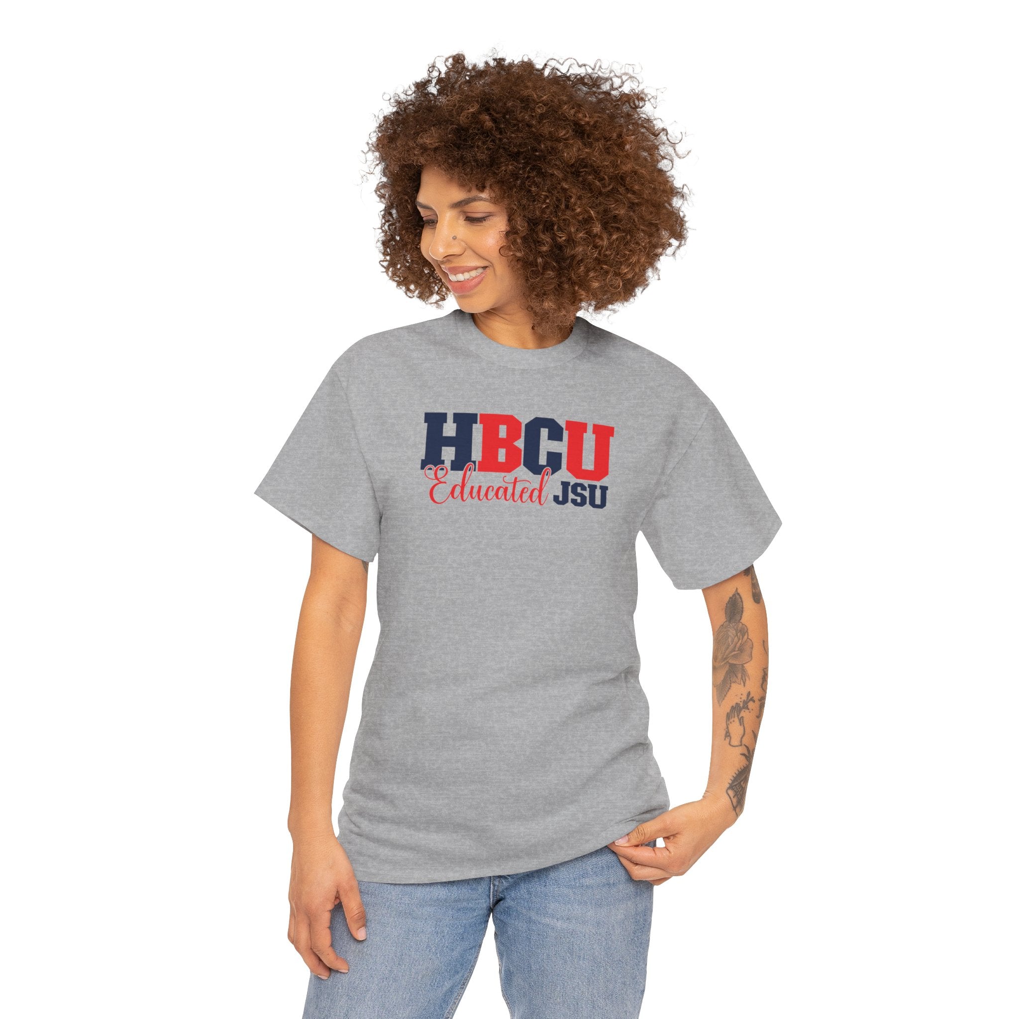 HBCU Educated Unisex Cotton Tee - College Spirit Wear, Graduation Gift, Black History Month, Inspirational Shirt, Casual Everyday Fashion