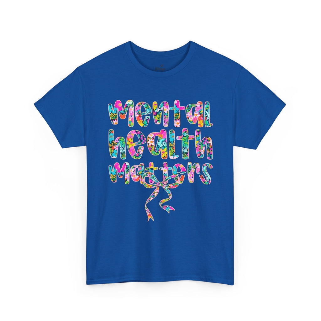 Mental Health Matters T-Shirt — Colorful Support Tee