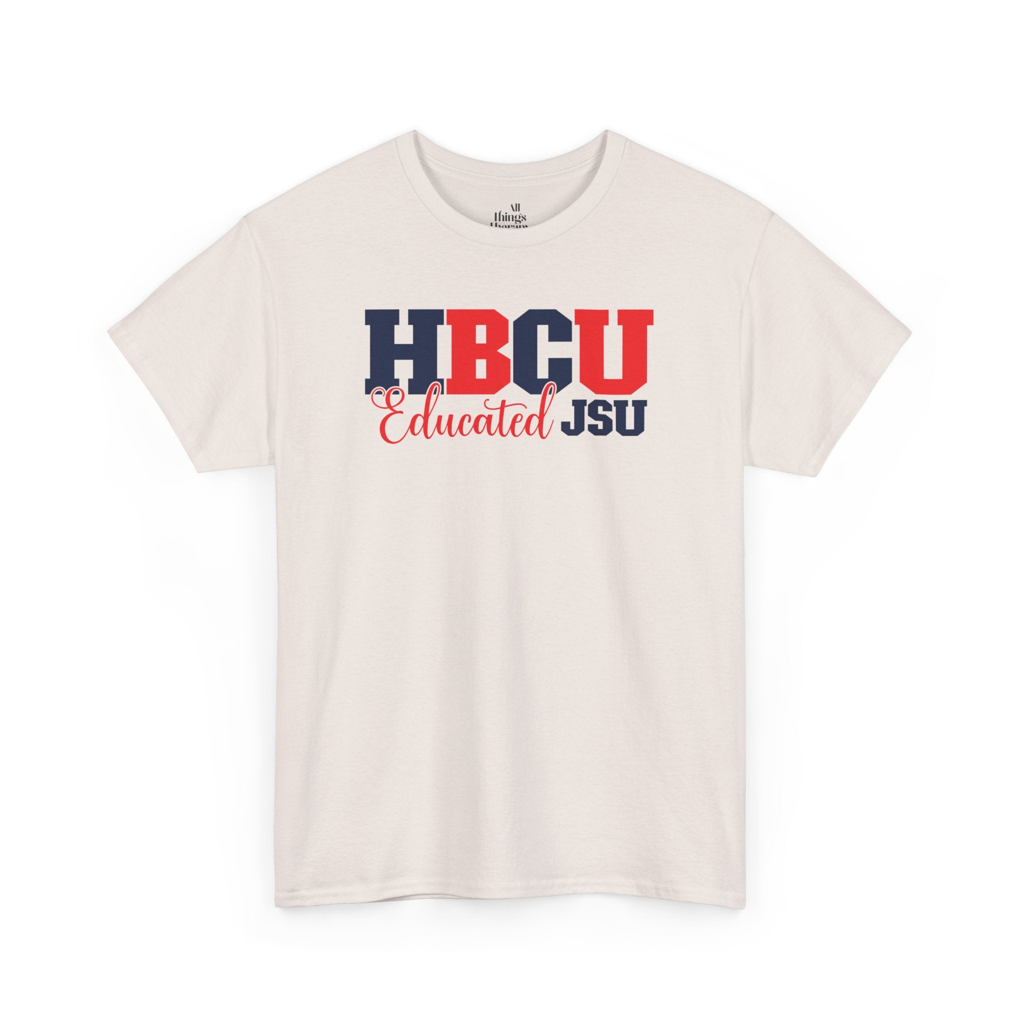 HBCU Educated Unisex Cotton Tee - College Spirit Wear, Graduation Gift, Black History Month, Inspirational Shirt, Casual Everyday Fashion