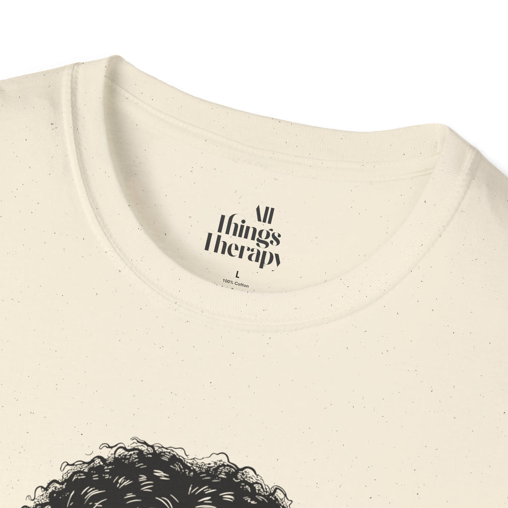 Mental Health Awareness Unisex Softstyle T-Shirt - Positive Vibes Tee