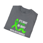 Unisex Softstyle T-Shirt - 'To Not' Green Ribbon Awareness Tee