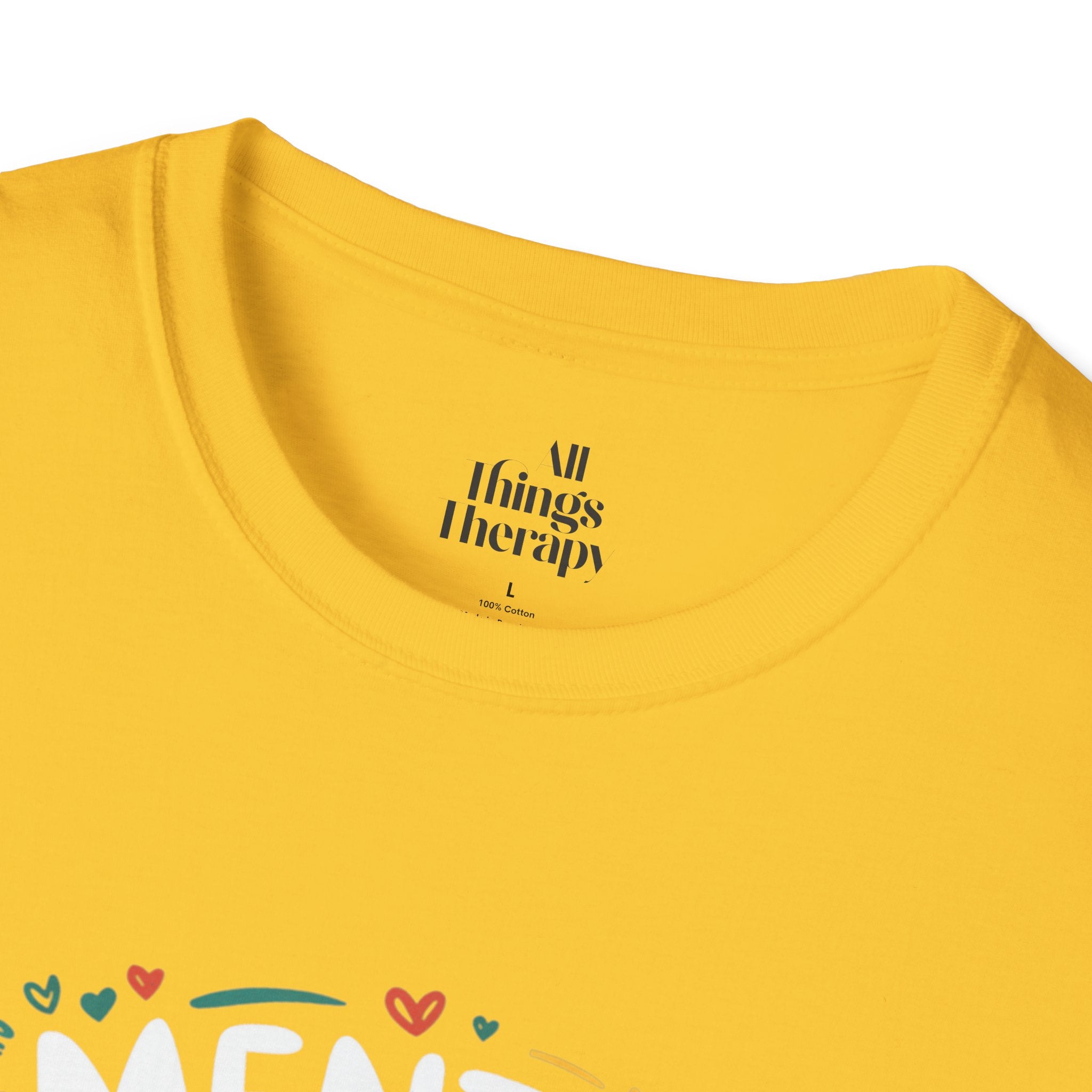 Mental Health Matters Unisex Softstyle T-Shirt | Support Mental Wellbeing