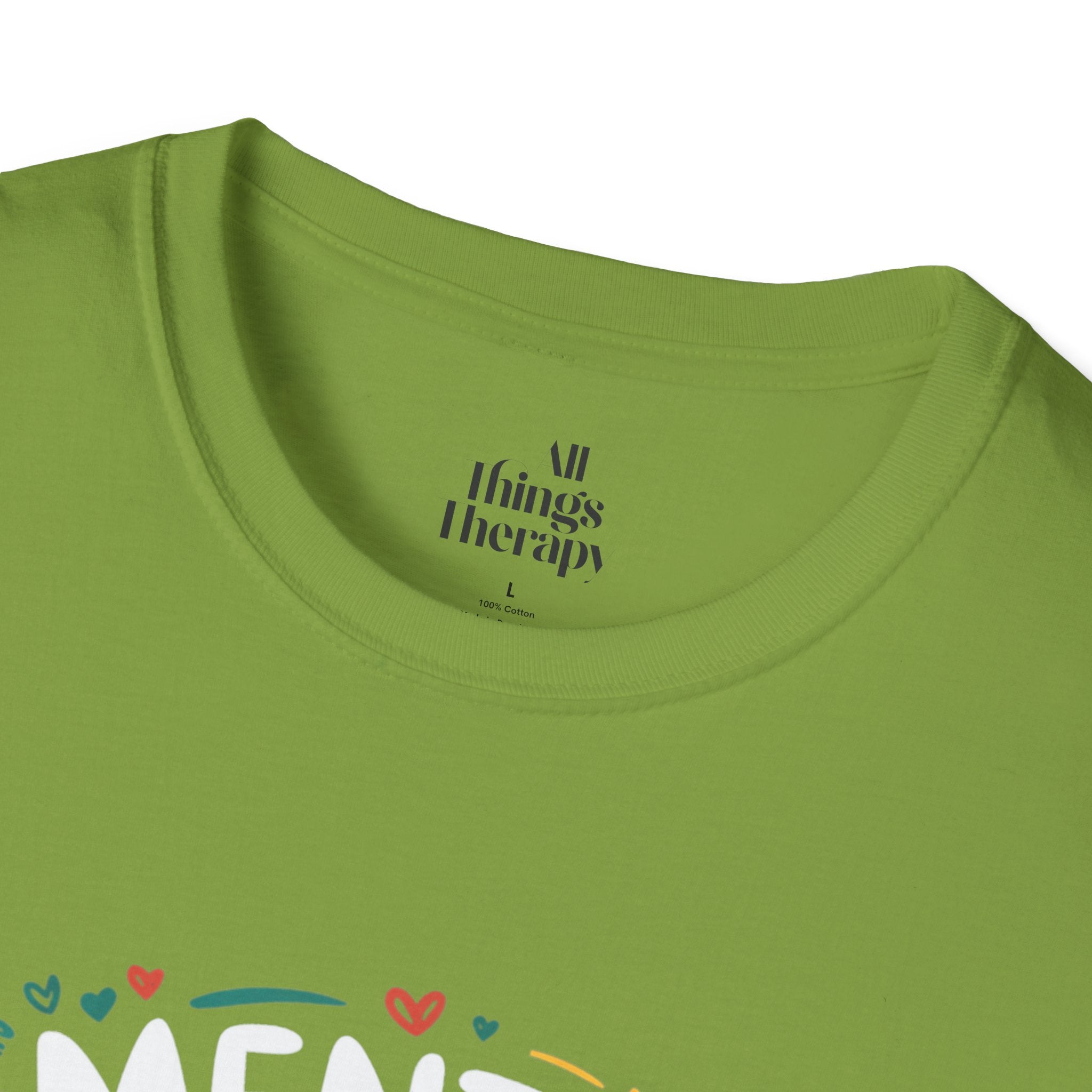 Mental Health Matters Unisex Softstyle T-Shirt | Support Mental Wellbeing