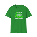 Unisex Softstyle T-Shirt - 'To Not' Green Ribbon Awareness Tee