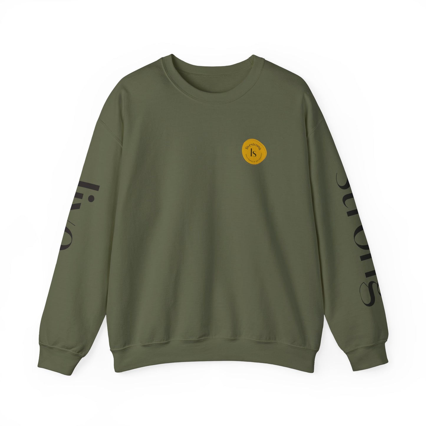 Livestrong Unisex Heavy Blend™ Crewneck Sweatshirt