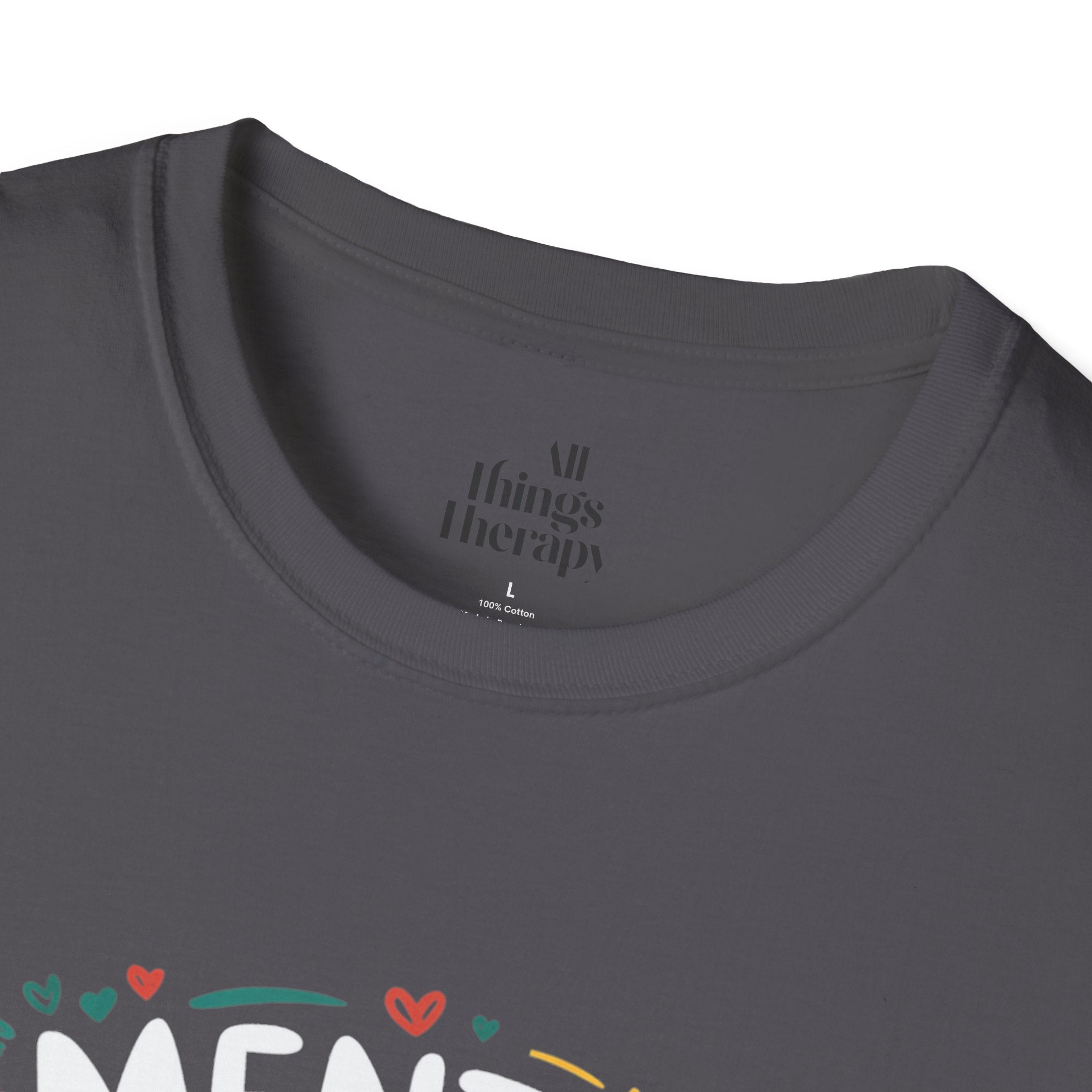 Mental Health Matters Unisex Softstyle T-Shirt | Support Mental Wellbeing