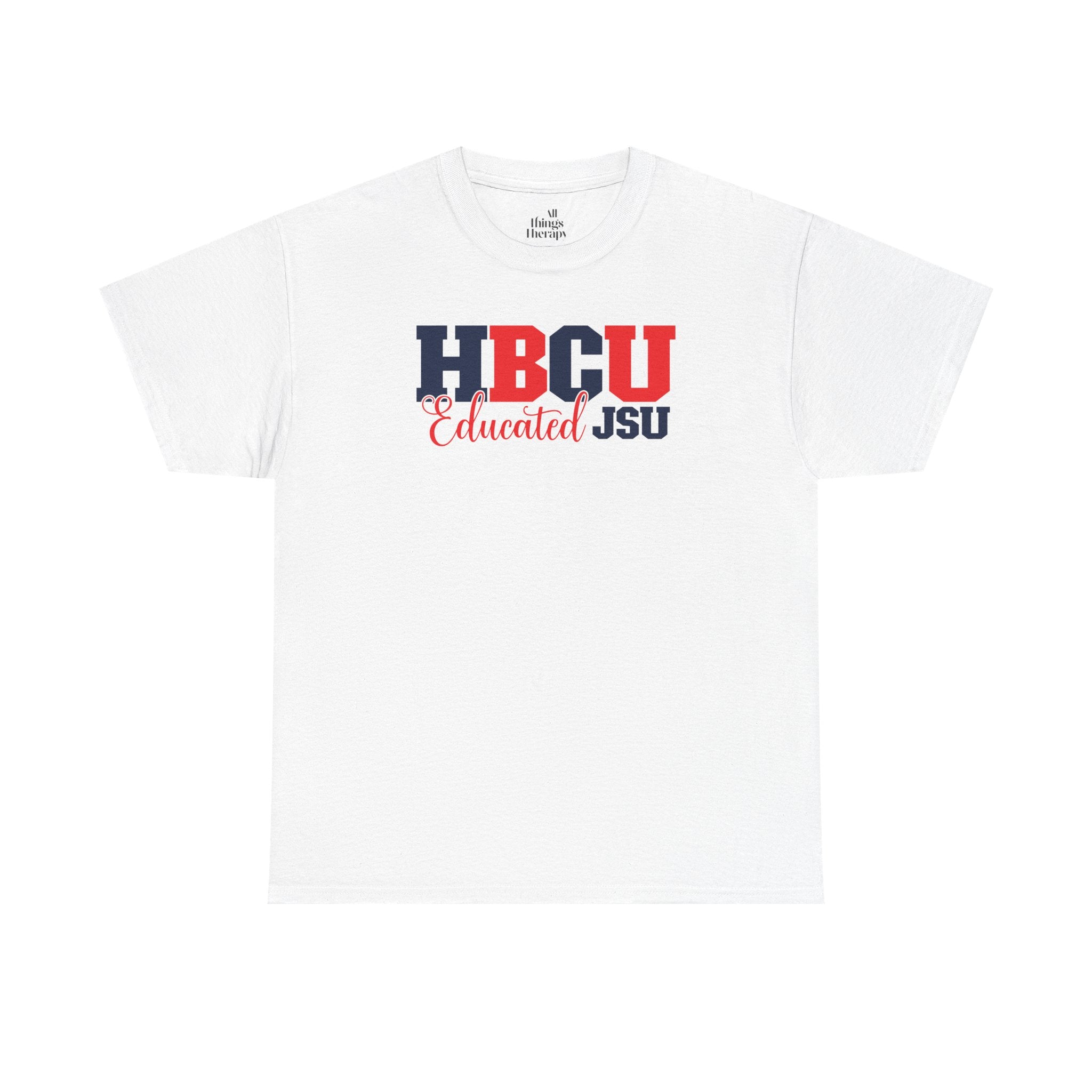 HBCU Educated Unisex Cotton Tee - College Spirit Wear, Graduation Gift, Black History Month, Inspirational Shirt, Casual Everyday Fashion