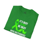 Unisex Softstyle T-Shirt - 'To Not' Green Ribbon Awareness Tee