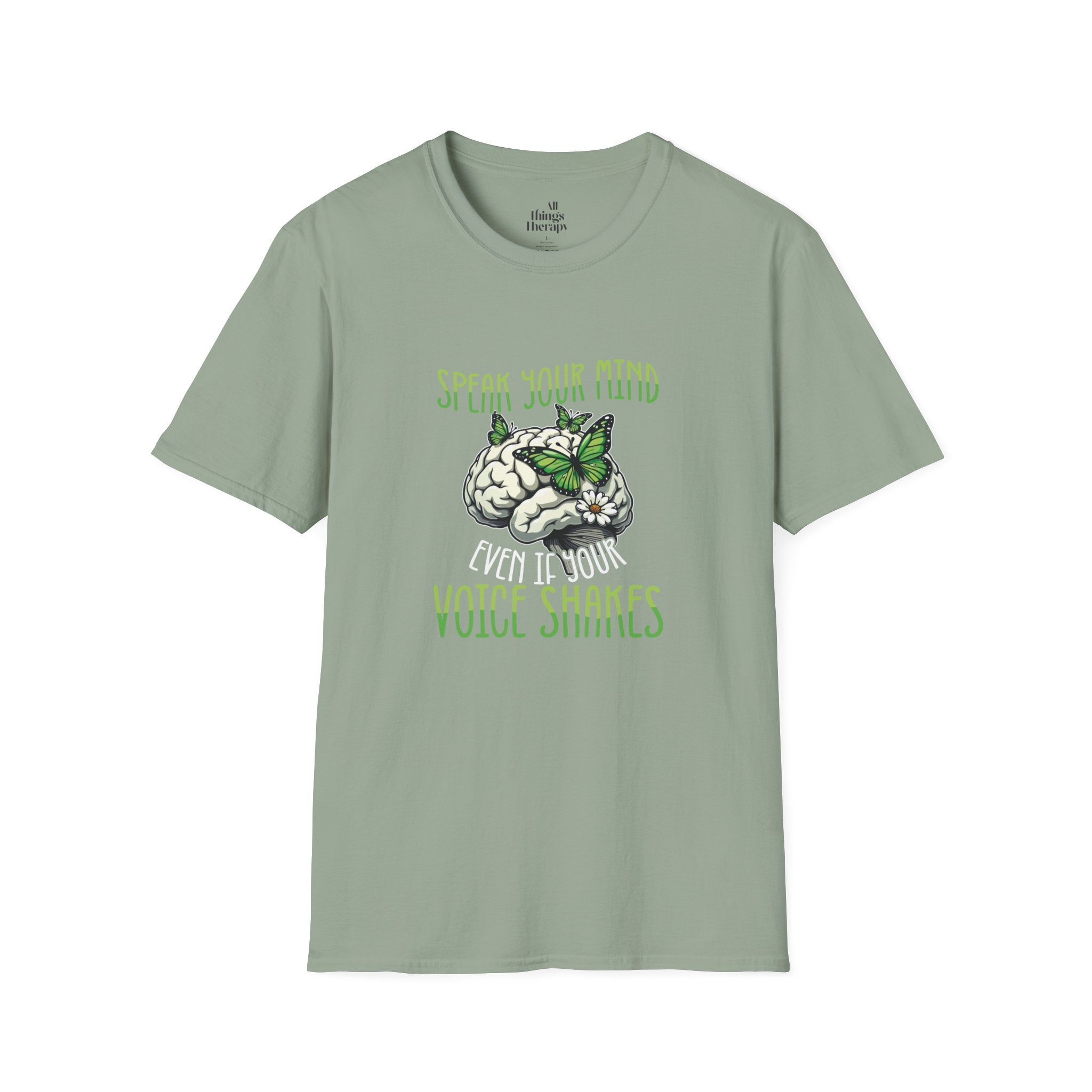 Speak Your Mind Graphic T-Shirt | Unisex Softstyle Tee for Self-Expression