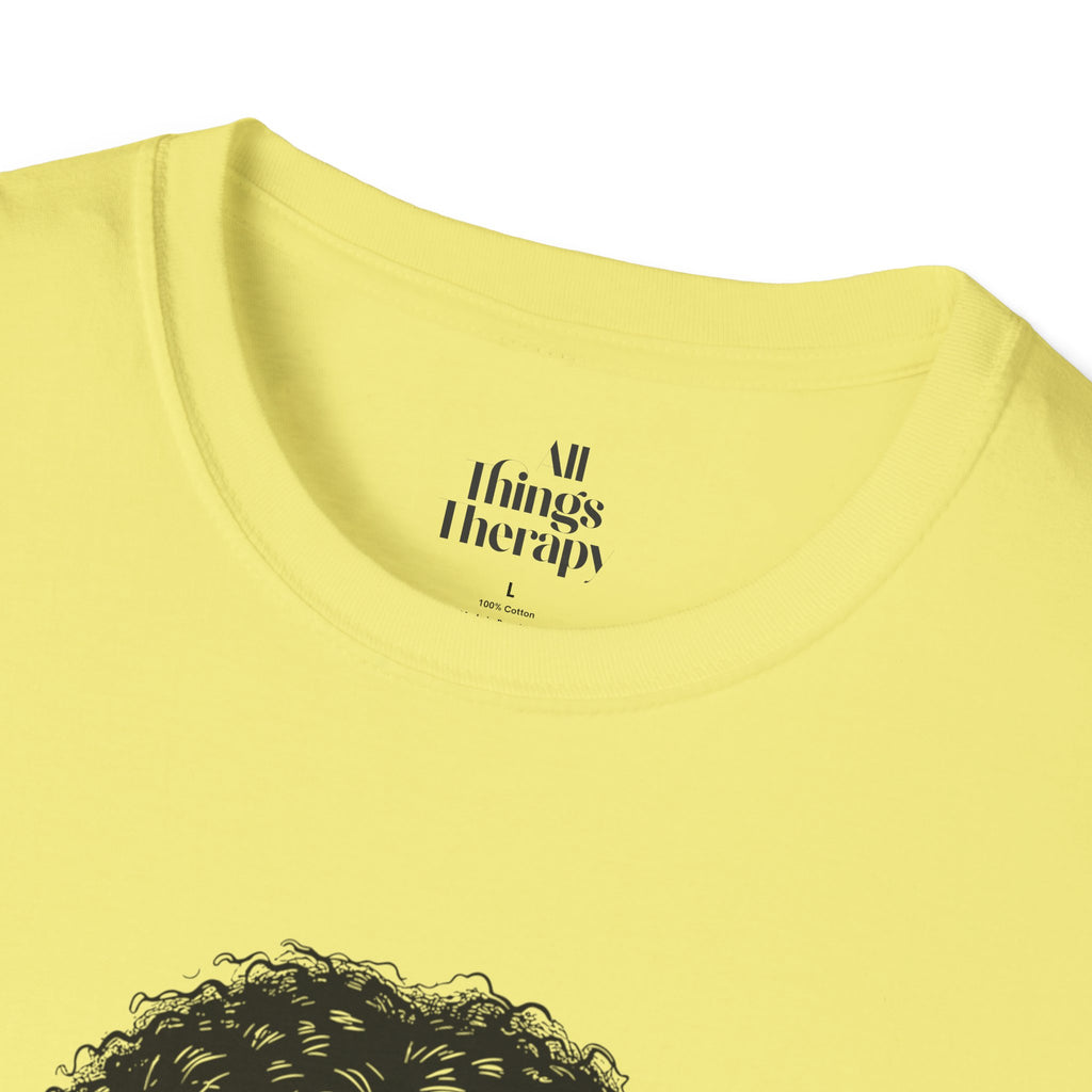 Mental Health Awareness Unisex Softstyle T-Shirt - Positive Vibes Tee