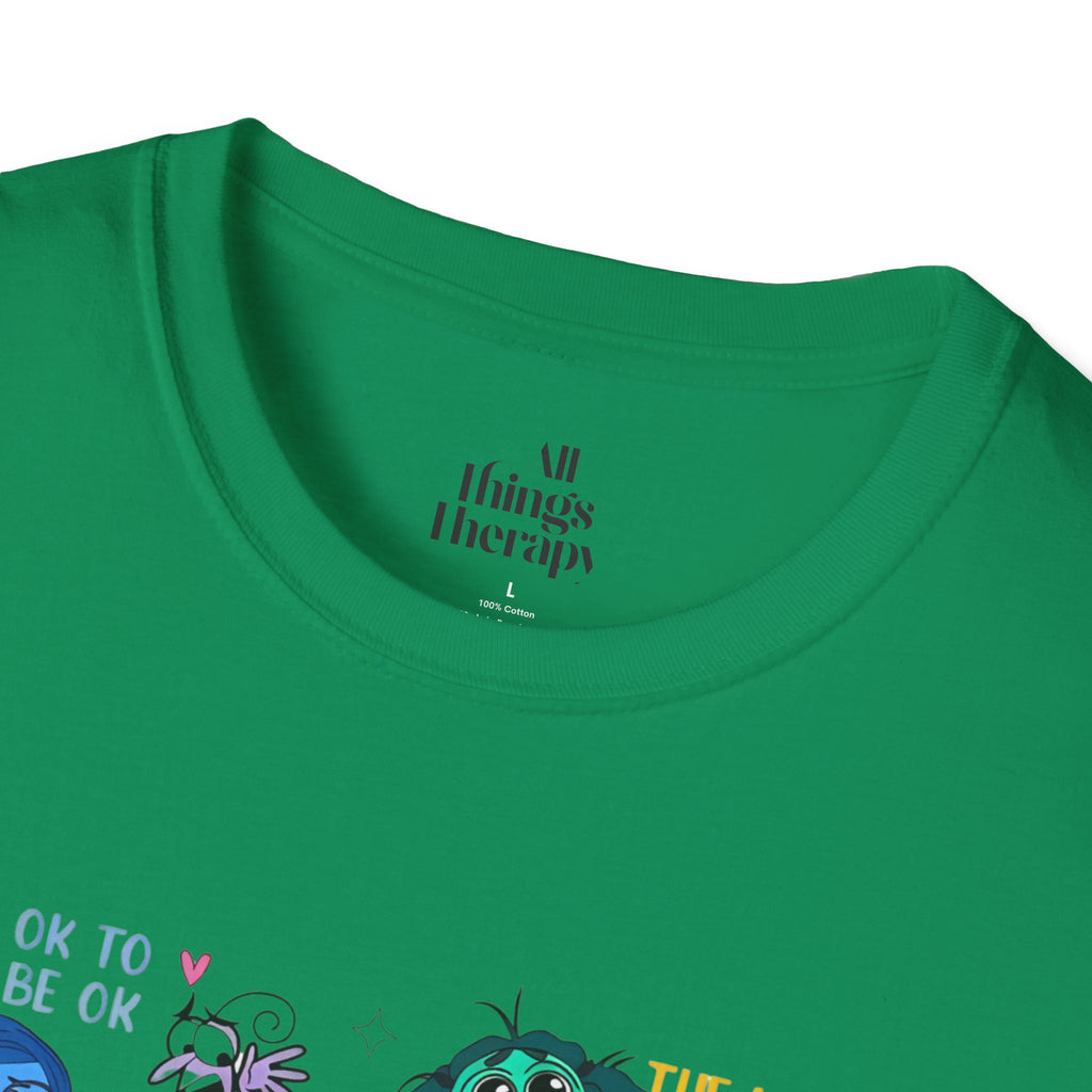 Mental Health Matters T-Shirt - Unisex Softstyle Tee for Awareness