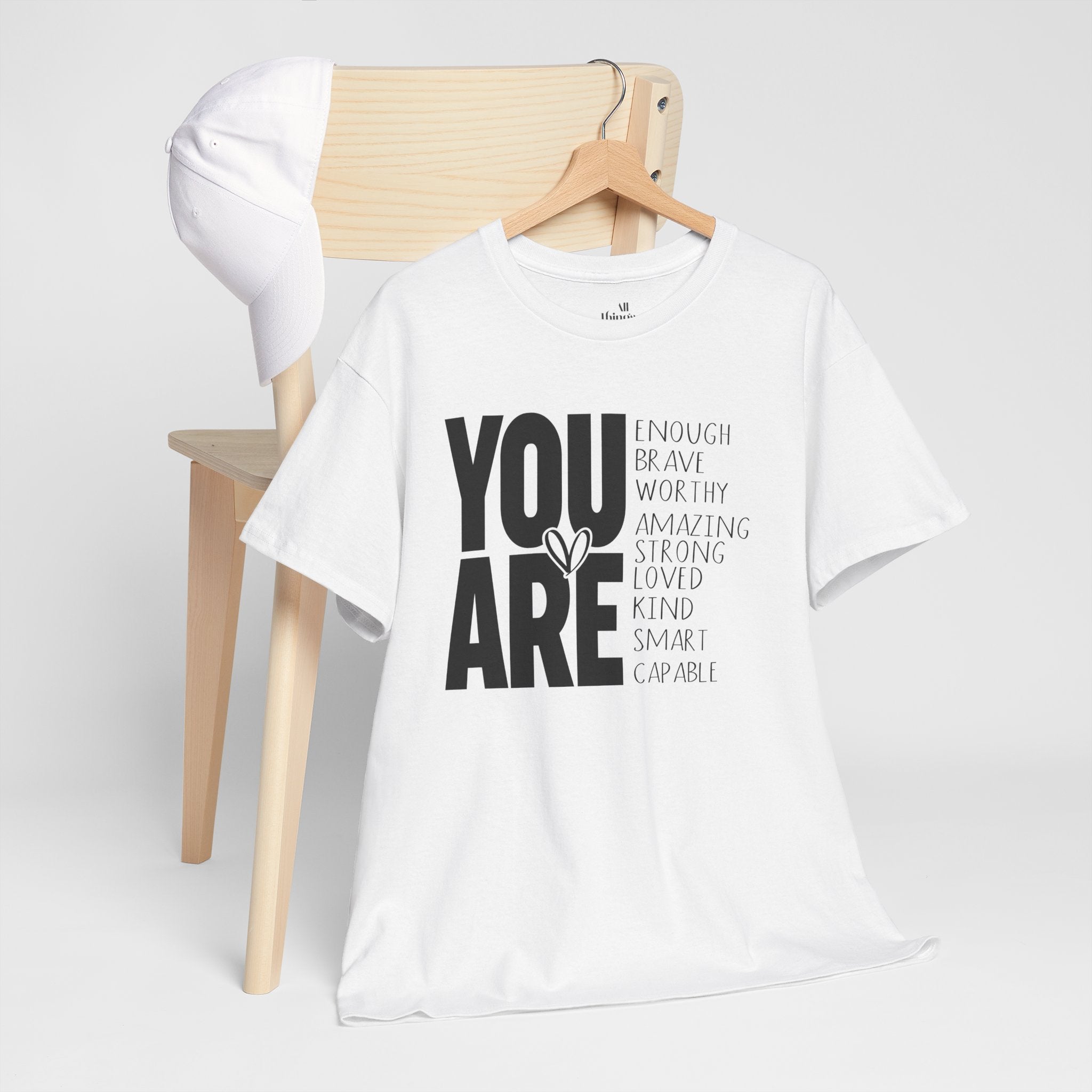 You Are Inspirational Tee — "You Are" Positive Affirmation T-Shirt