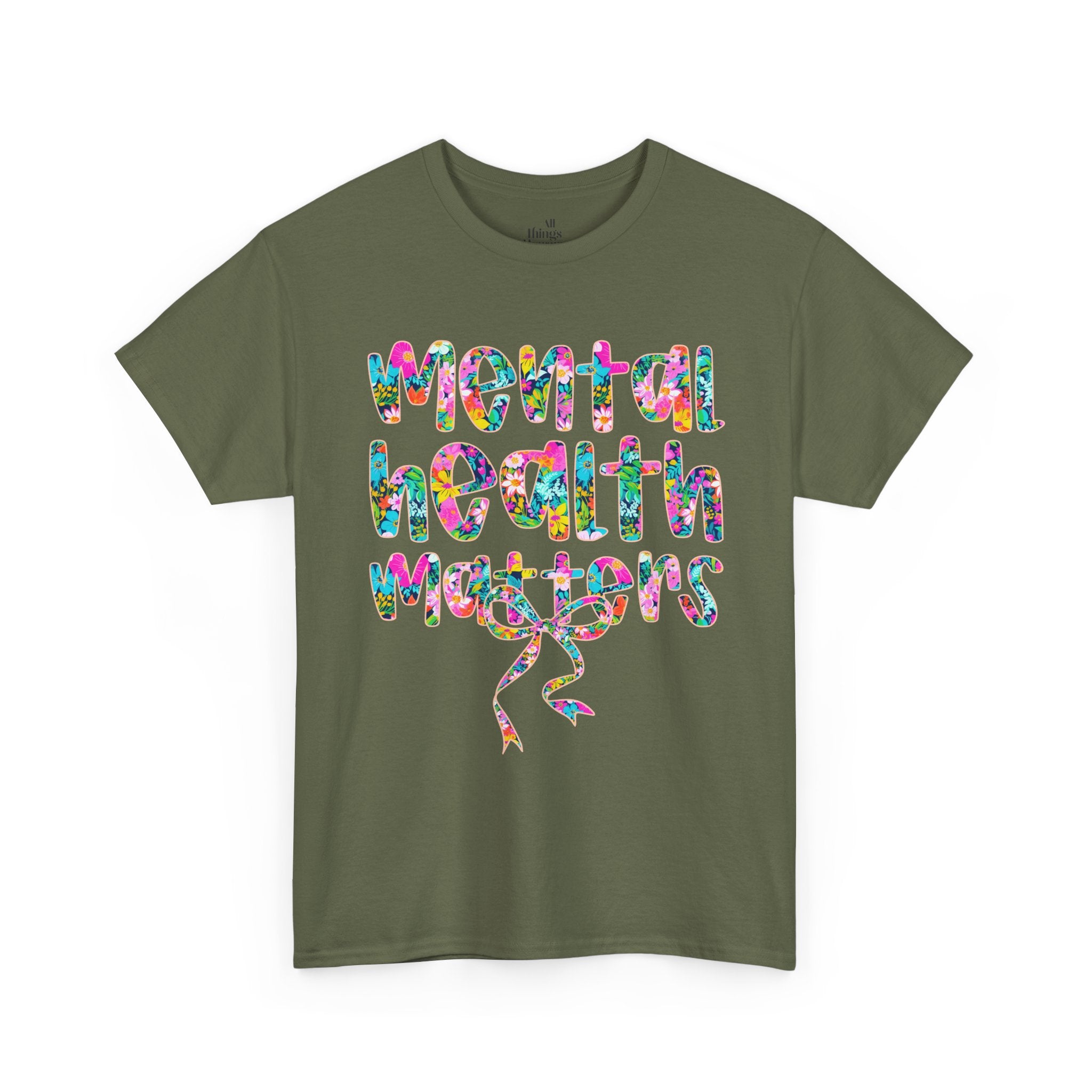Mental Health Matters T-Shirt — Colorful Support Tee