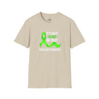 Unisex Softstyle T-Shirt - 'To Not' Green Ribbon Awareness Tee