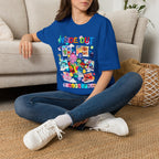Inside Out Characters T‑Shirt — Colorful Pixar Emotion Graphic Tee