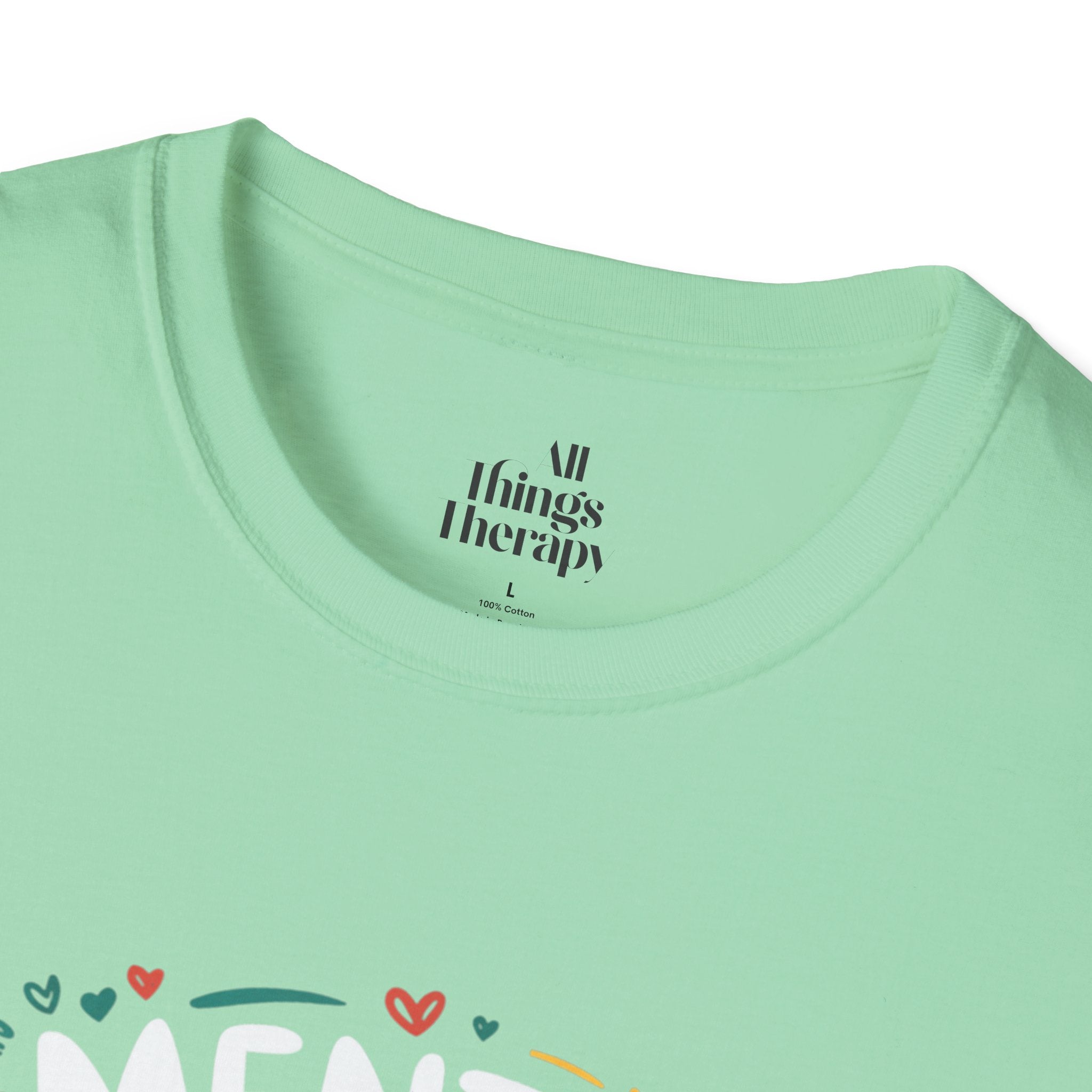 Mental Health Matters Unisex Softstyle T-Shirt | Support Mental Wellbeing