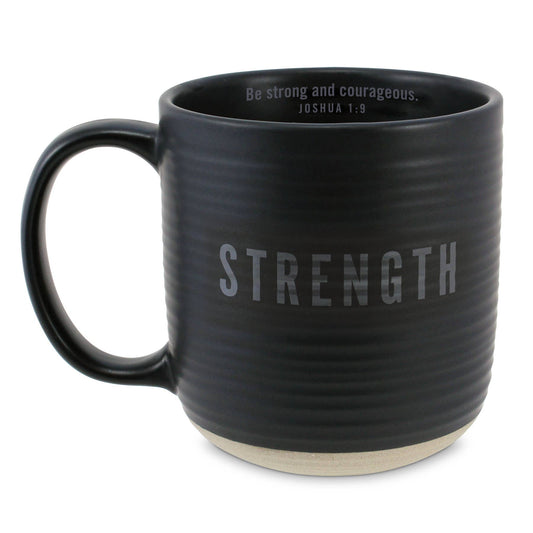 LCP Strength 16oz Black Coffee Mug