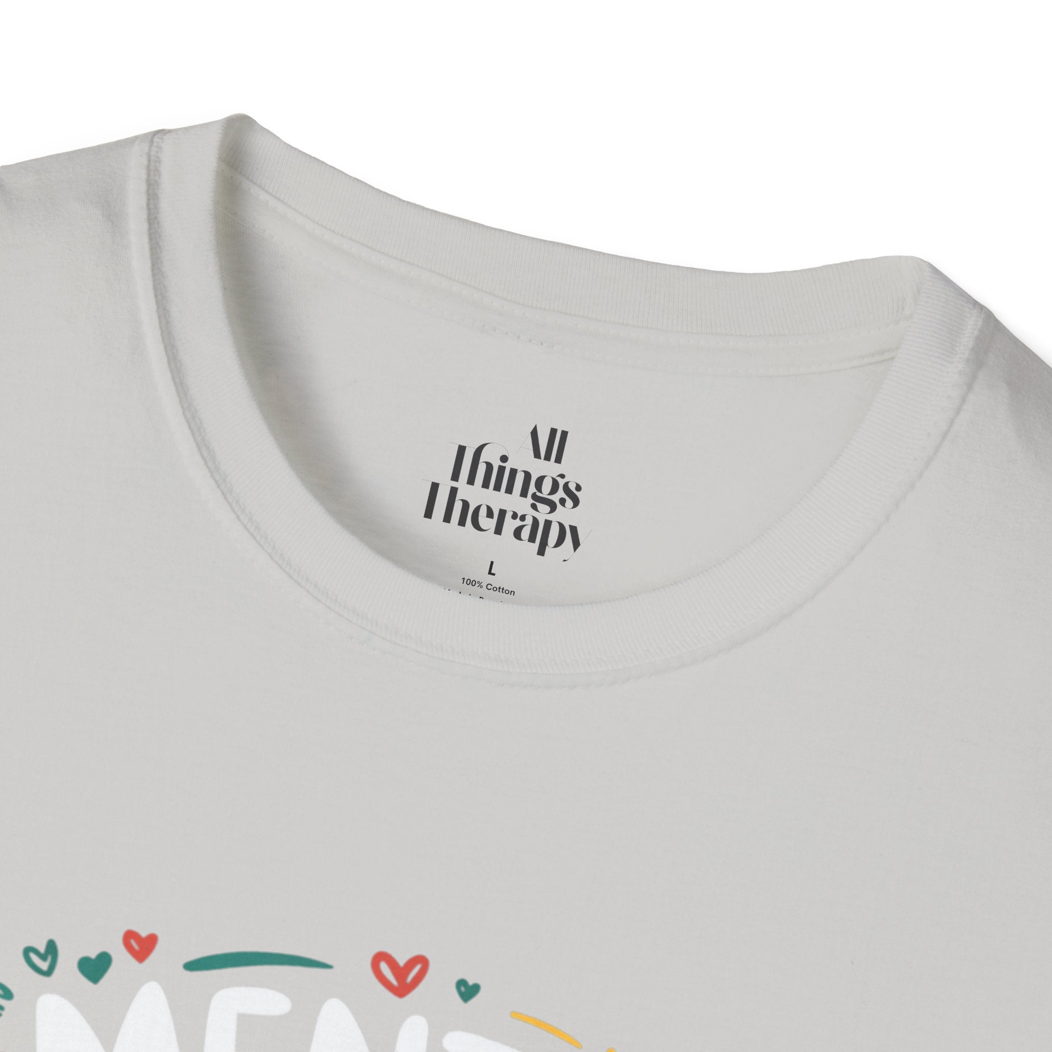 Mental Health Matters Unisex Softstyle T-Shirt | Support Mental Wellbeing