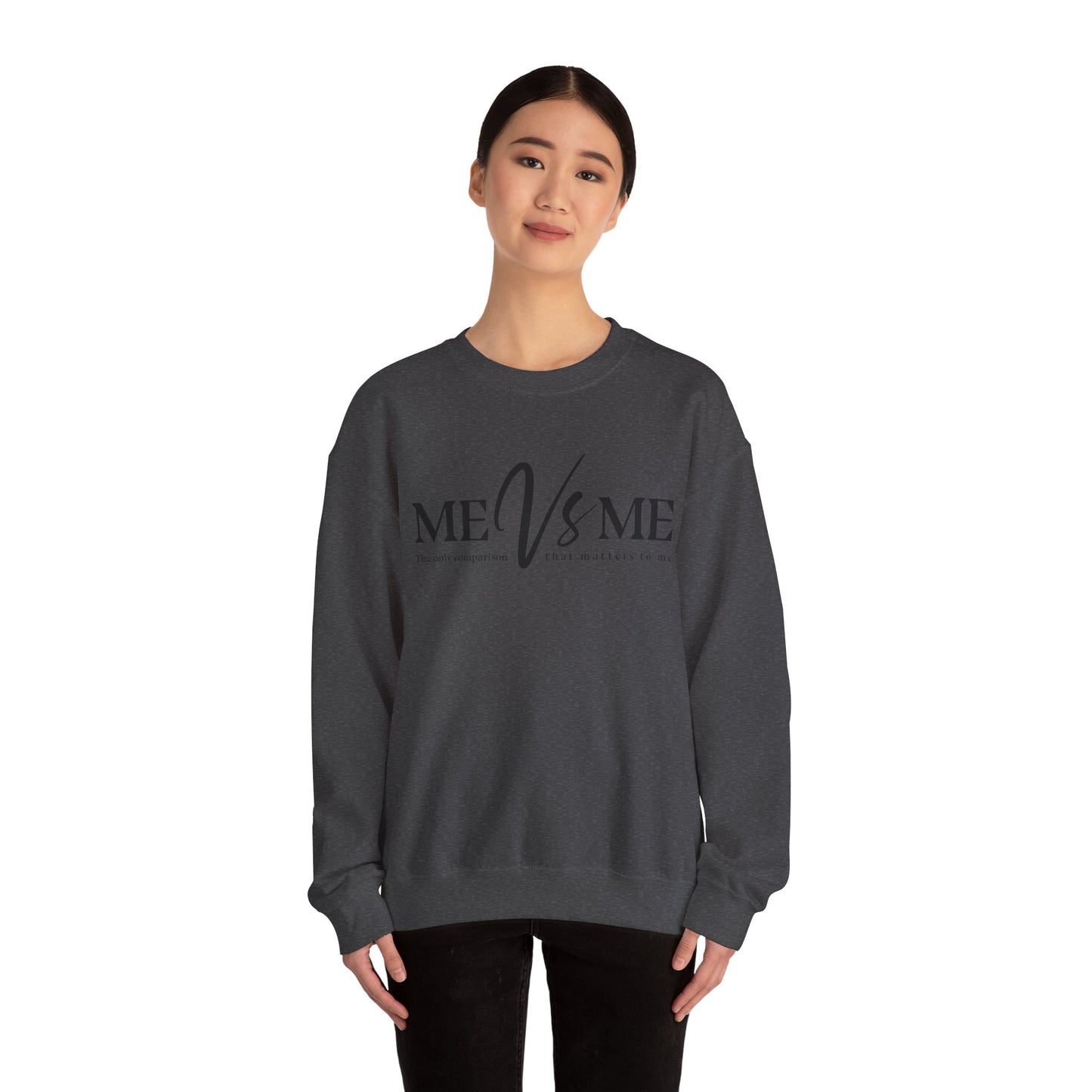 I Aint Worried About You Unisex Heavy Blend™ Crewneck Sweatshirt