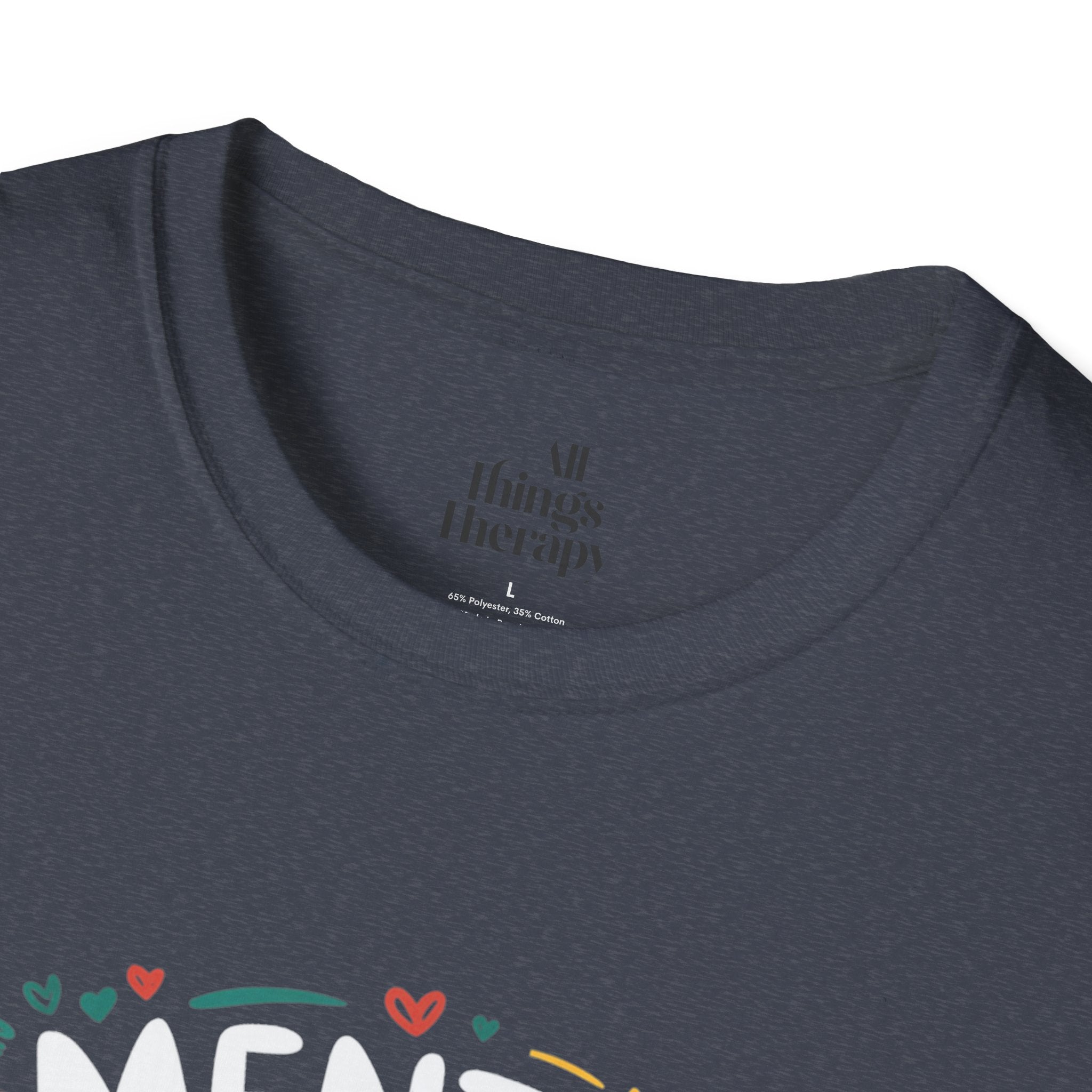 Mental Health Matters Unisex Softstyle T-Shirt | Support Mental Wellbeing