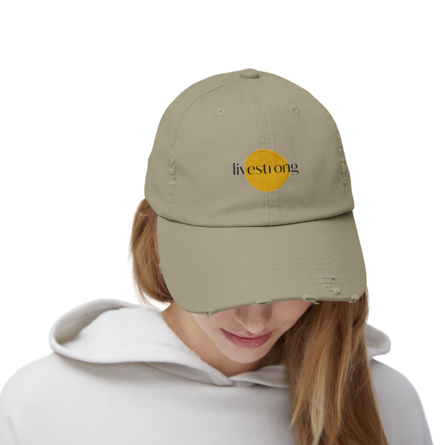 Livestrong Distressed Cap