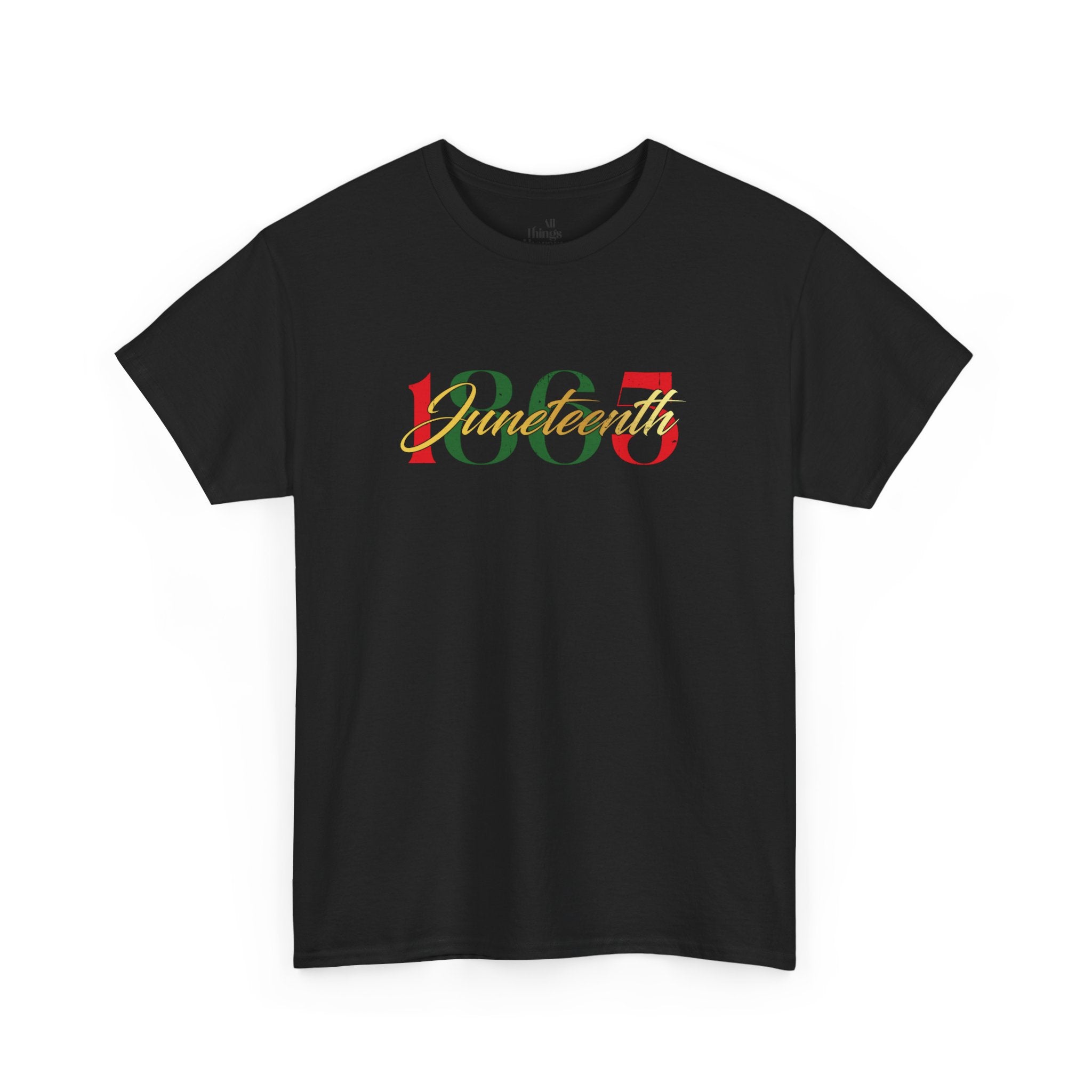 Vintage 1865 Unisex Heavy Cotton Tee, Casual Graphic Tee, Retro Style Shirt, Gift for History Lovers, Perfect for Everyday Wear