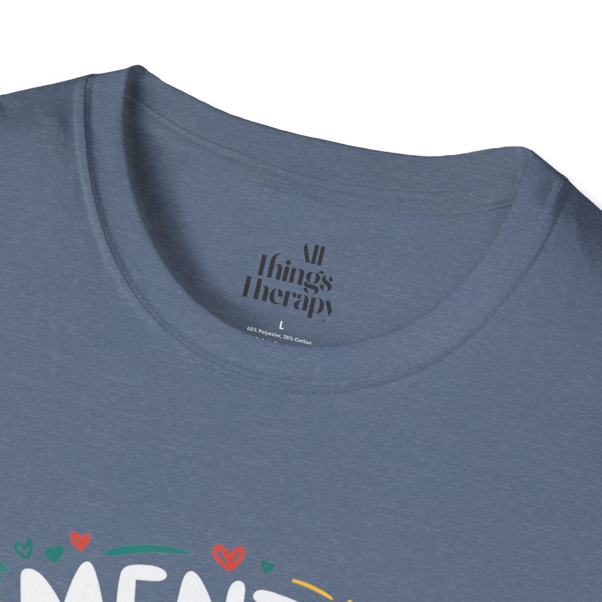 Mental Health Matters Unisex Softstyle T-Shirt | Support Mental Wellbeing