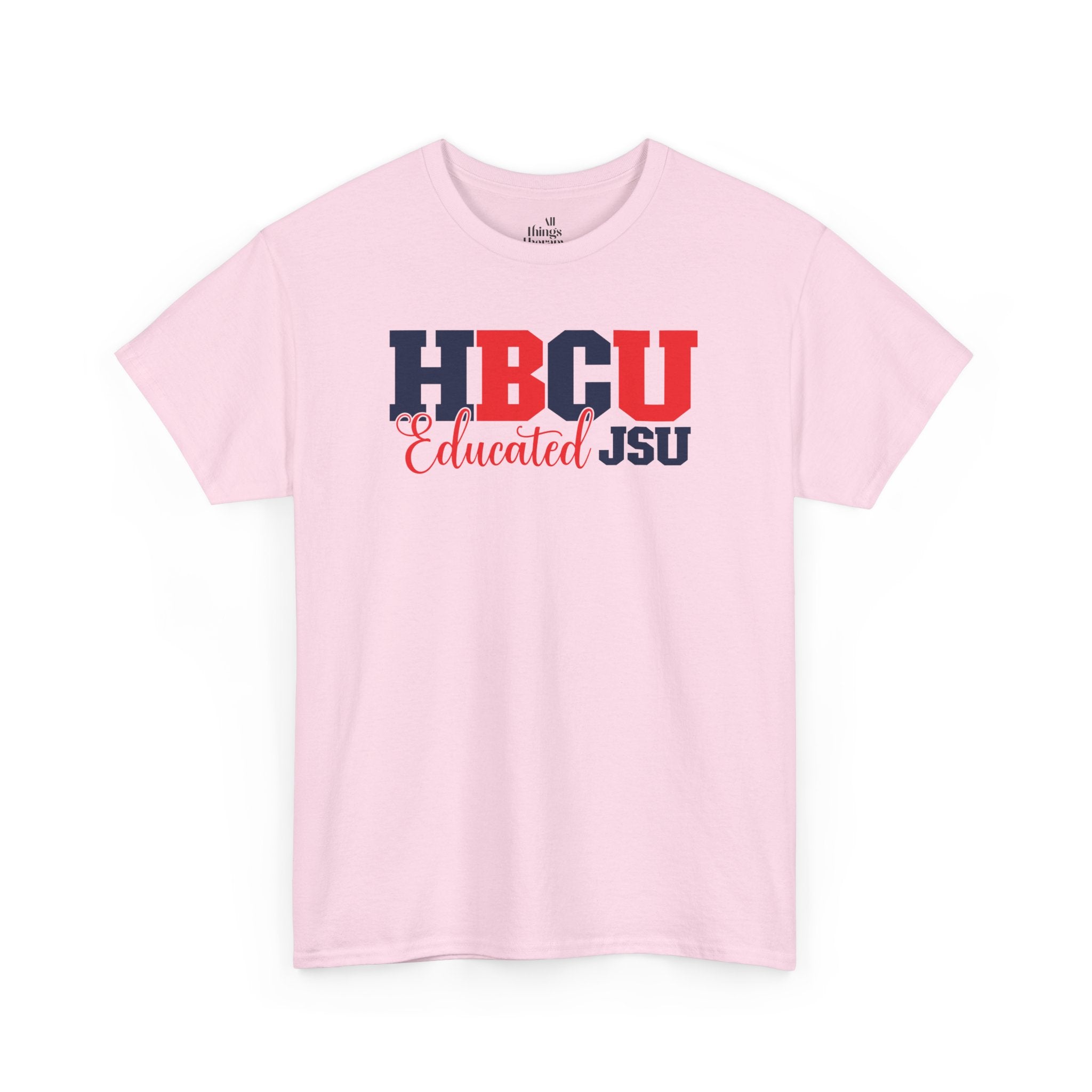 HBCU Educated Unisex Cotton Tee - College Spirit Wear, Graduation Gift, Black History Month, Inspirational Shirt, Casual Everyday Fashion