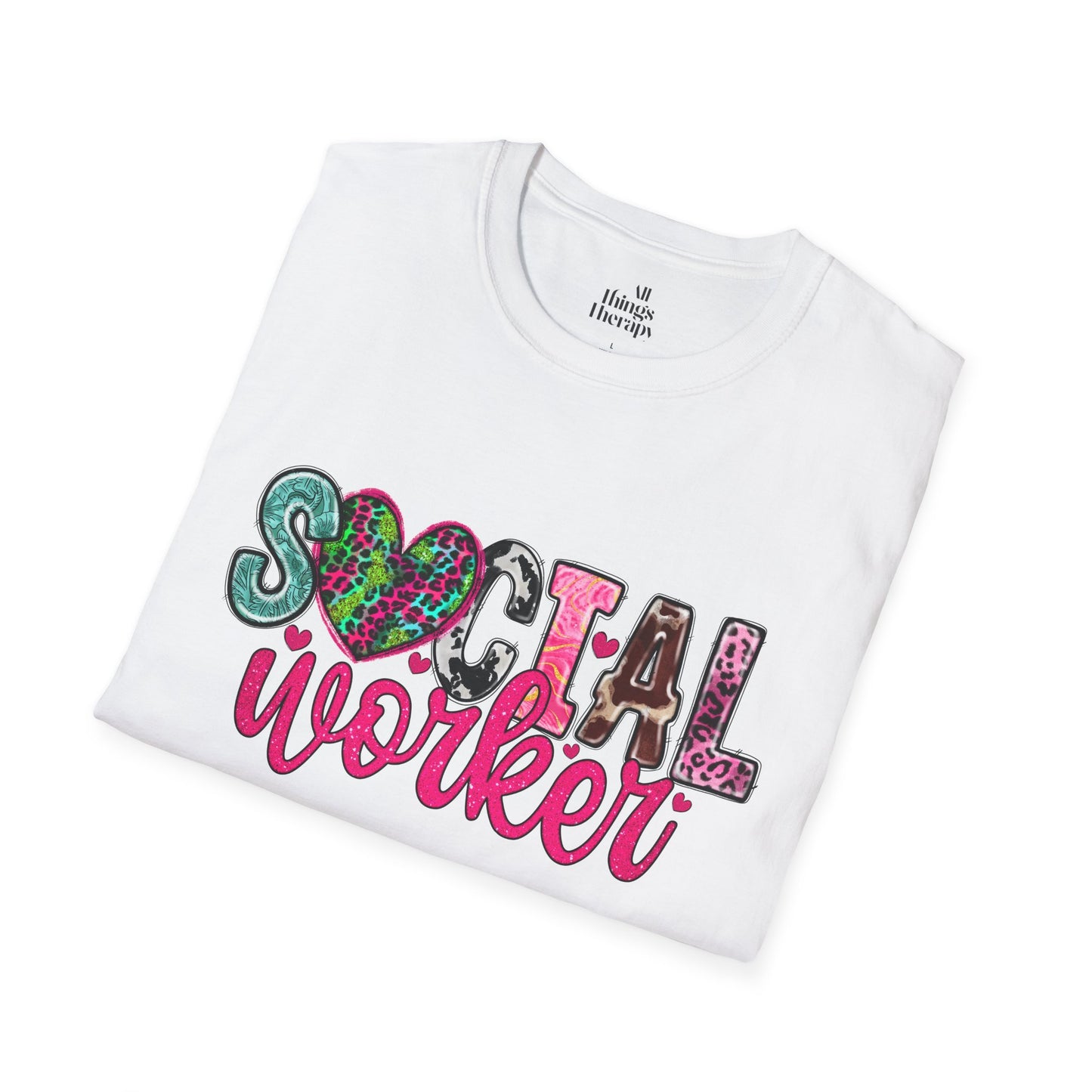 Social Worker Unisex Softstyle T-Shirt