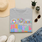 Mental Health Matters T-Shirt — Retro Rainbow Positivity Tee