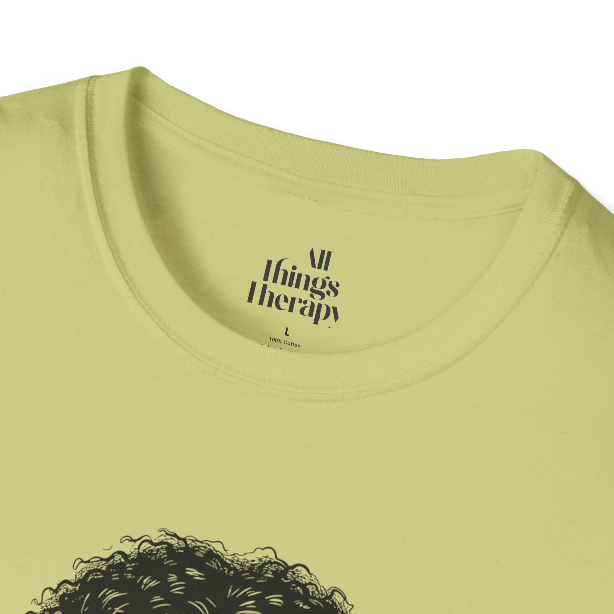 Mental Health Awareness Unisex Softstyle T-Shirt - Positive Vibes Tee