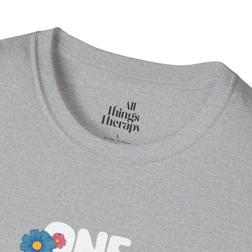 One Mental Breakdown Later Unisex Softstyle T-Shirt - Cozy Humor Tee
