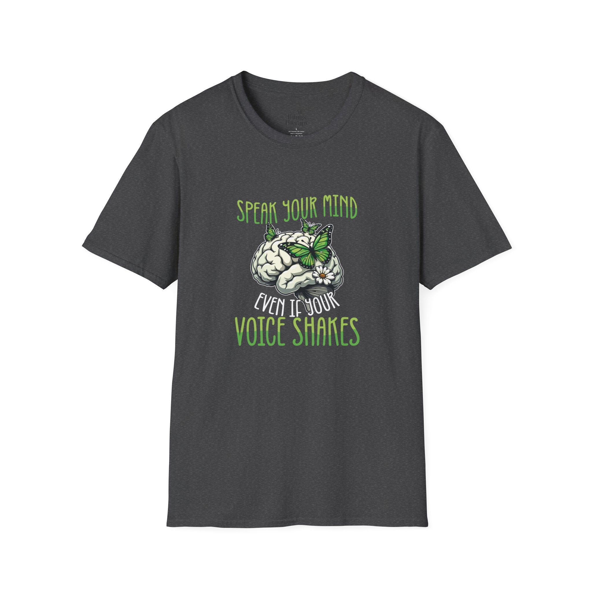 Speak Your Mind Graphic T-Shirt | Unisex Softstyle Tee for Self-Expression