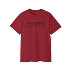 T-Shirt — “your anxiety is lying to you” Minimal Mental Health Tee