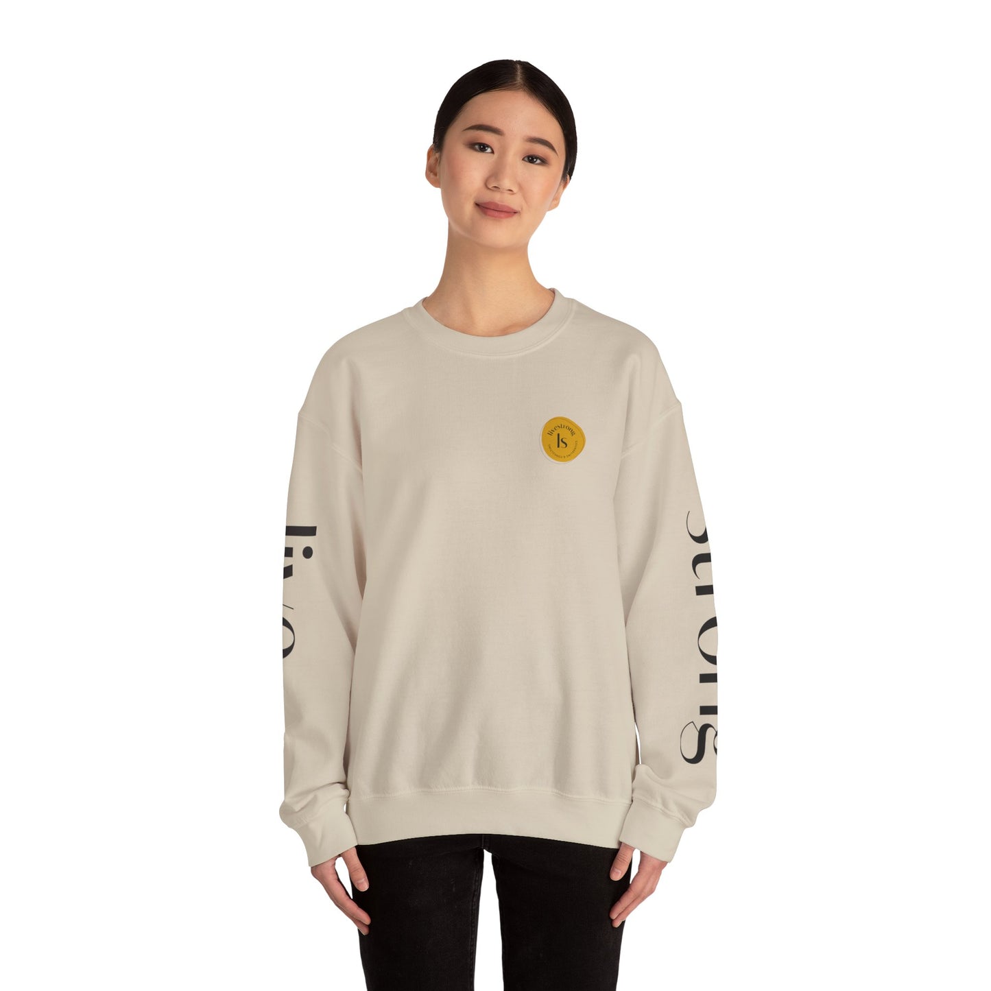 Livestrong Unisex Heavy Blend™ Crewneck Sweatshirt