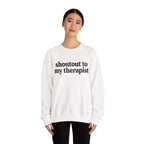Ain't No Therapist Like The One I Got Unisex Heavy Blend™ Crewneck Sweatshirt