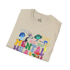 Mental Health Matters T-Shirt - Unisex Softstyle Tee for Awareness