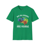 Mental Health Awareness T-Shirt – Not All Wounds Are Visible