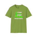 Unisex Softstyle T-Shirt - 'To Not' Green Ribbon Awareness Tee