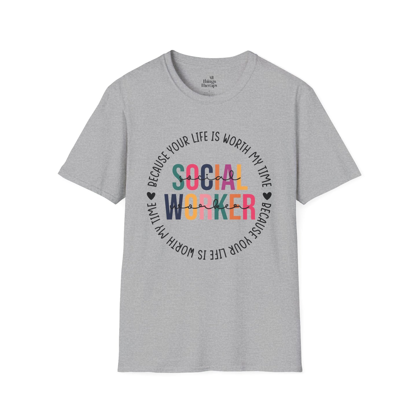 Social Worker Unisex Softstyle T-Shirt