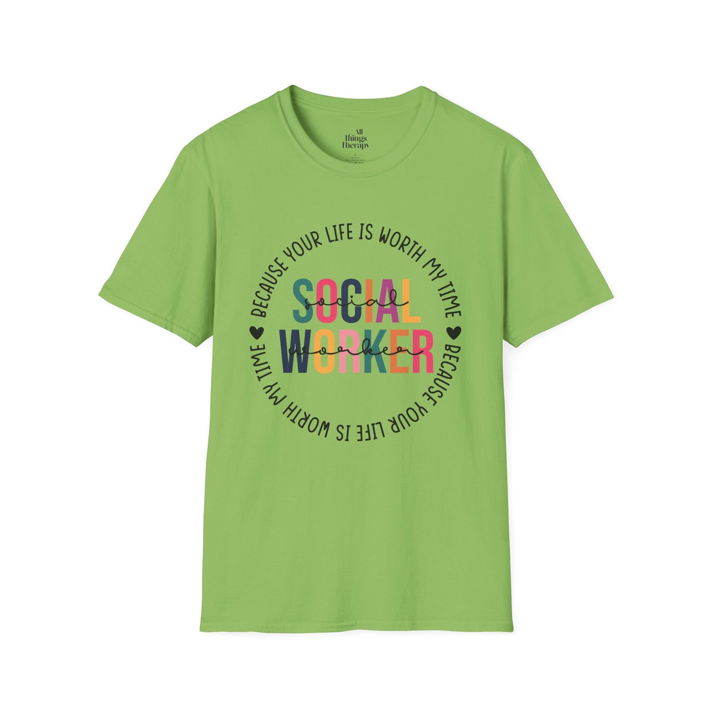 Social Worker Unisex Softstyle T-Shirt